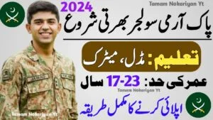 Thumb nail Latest Pak Army jobs in Pakistan 2024