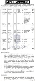 Ministry of States and Frontier Jobs in Pakistan Official Advertisement